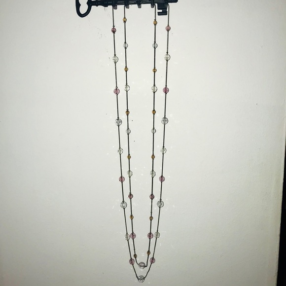 Forever 21 Jewelry - Long Layered Pastel Beaded Necklace Forever 21 Jewelry - Long Layered Pastel Beaded Necklace